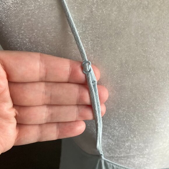 ARITZIA Wilfred Free Light Blue Mini Summer Slip Dress US S - Picture 9 of 10